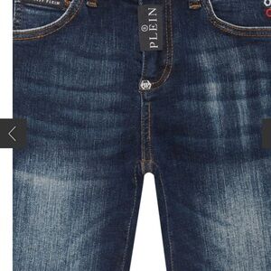 Philipp Plein Men's Blue Jeans